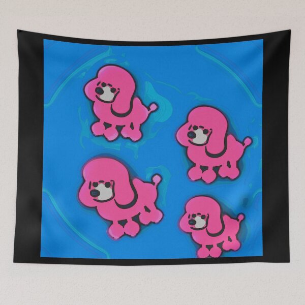 Item preview, Poodle Quartet  designed and sold by CreativeMeaning.