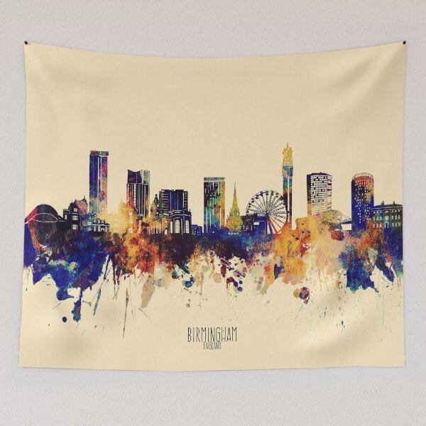 Item preview, birmingham skyline designed and sold by BekimART2.