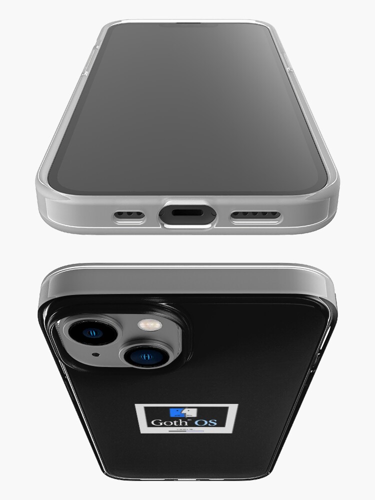 Alternate view of Goth OS (System 8) iPhone Case