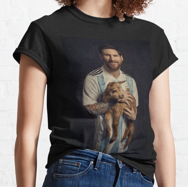 Messi GOAT Camiseta clásica