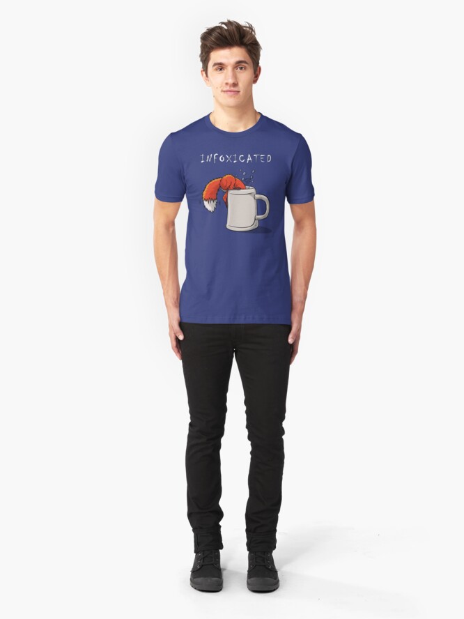 Alternate view of INFOXICATED Slim Fit T-Shirt