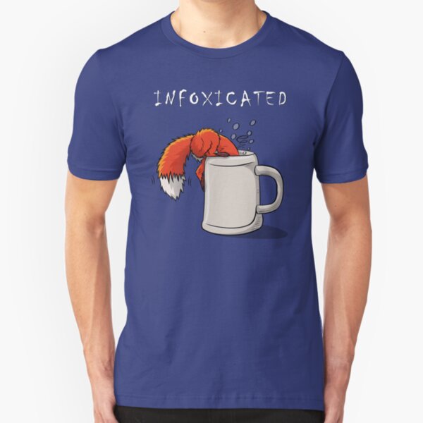 INFOXICATED Slim Fit T-Shirt