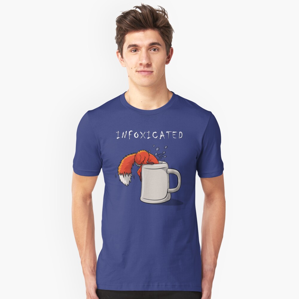 INFOXICATED Slim Fit T-Shirt