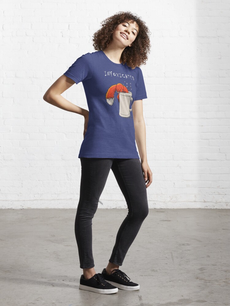 Alternate view of INFOXICATED Essential T-Shirt