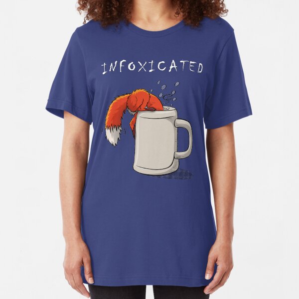 INFOXICATED Slim Fit T-Shirt