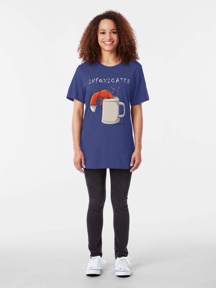 Alternate view of INFOXICATED Slim Fit T-Shirt
