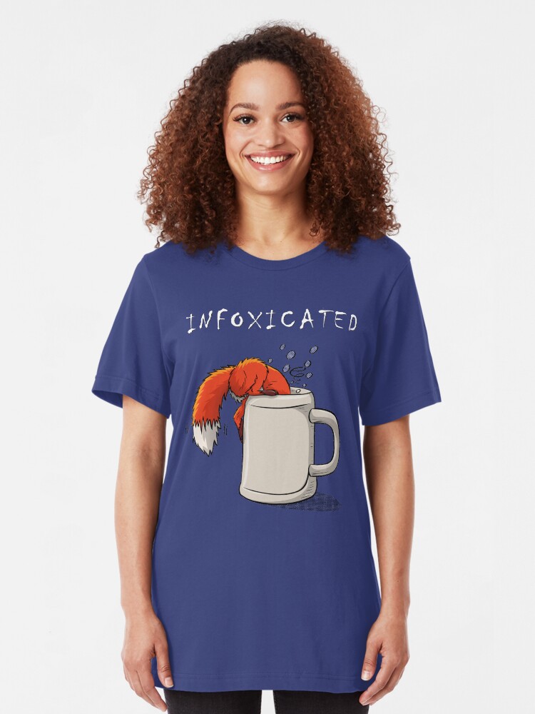 Alternate view of INFOXICATED Slim Fit T-Shirt