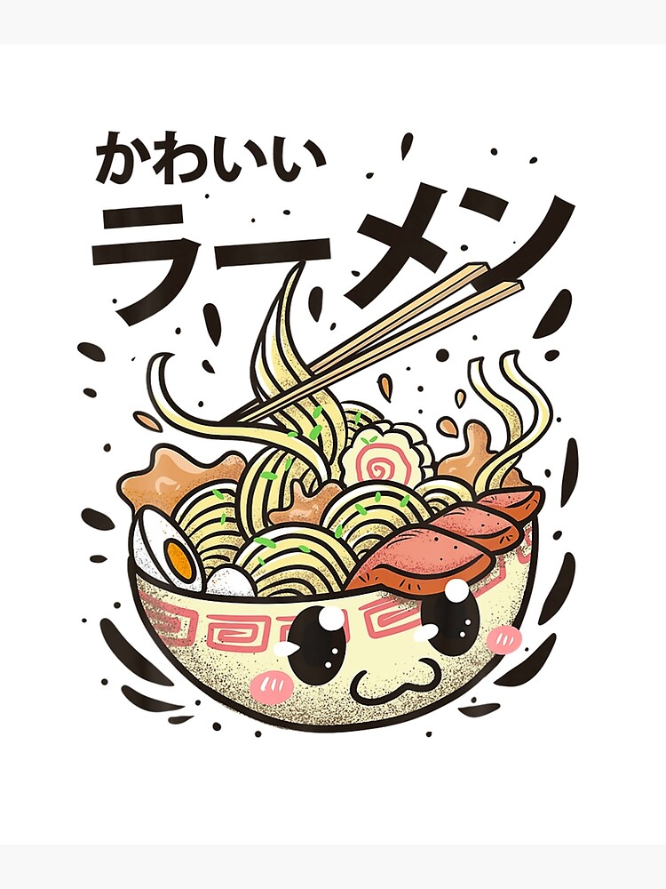 Notebook: kawaii ramen noodle anime for Anime fans, Kawaii lovers, ramen  life, japanese ramen - College Ruled 6 x 9 - 120 Pages.: lolofa:  9798495332485: Amazon.com: Books