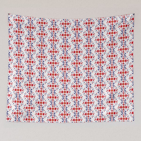 Item preview, British Vietnamese Multinational Patriot Flag Series designed and sold by Carbon-Fibre Media.