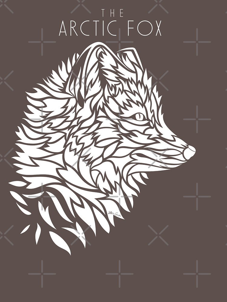 The Arctic Fox - white by martinisnowfox