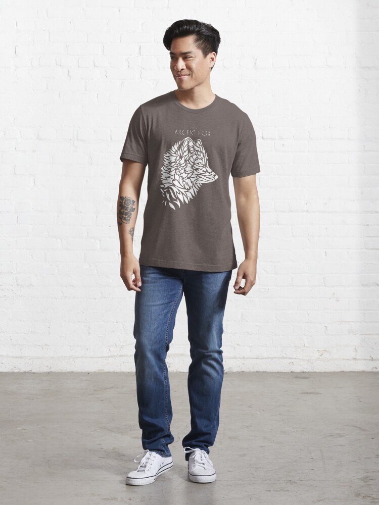 Alternate view of The Arctic Fox - white Essential T-Shirt