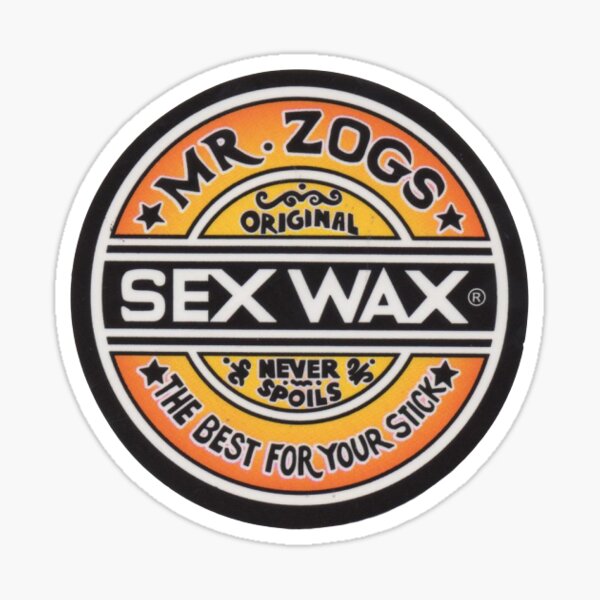 Sex Wax Original Sticker