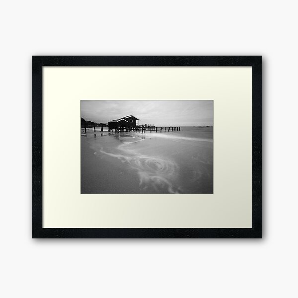Safe Harbour - Shelley Beach Framed Art Print