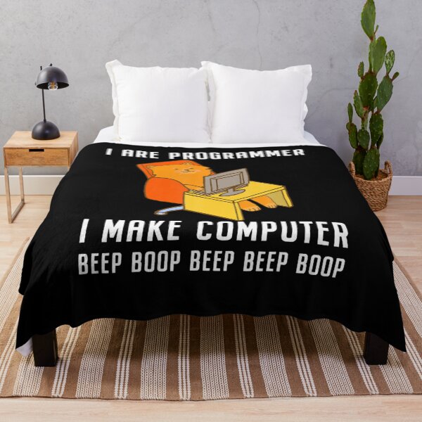 Item preview, I Are Programmer Programming Coding Nerd Cat designed and sold by hungvn01.
