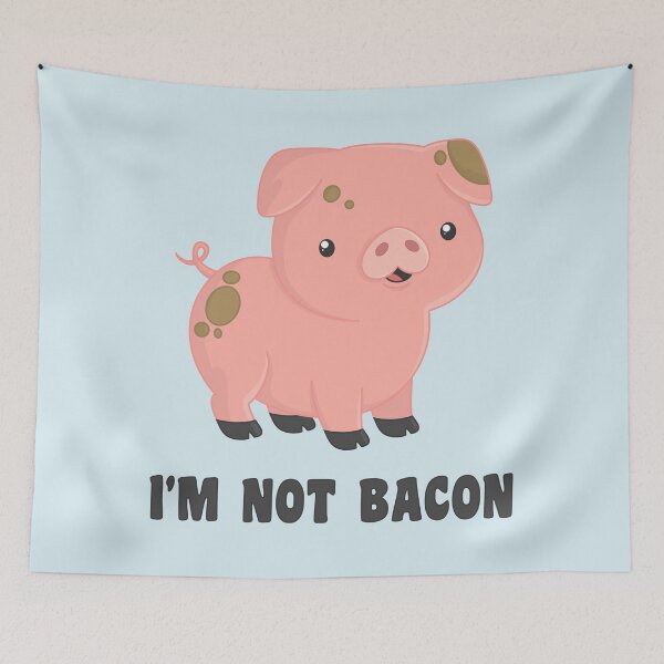 Item preview, I'm not bacon designed and sold by RatArt Designs.