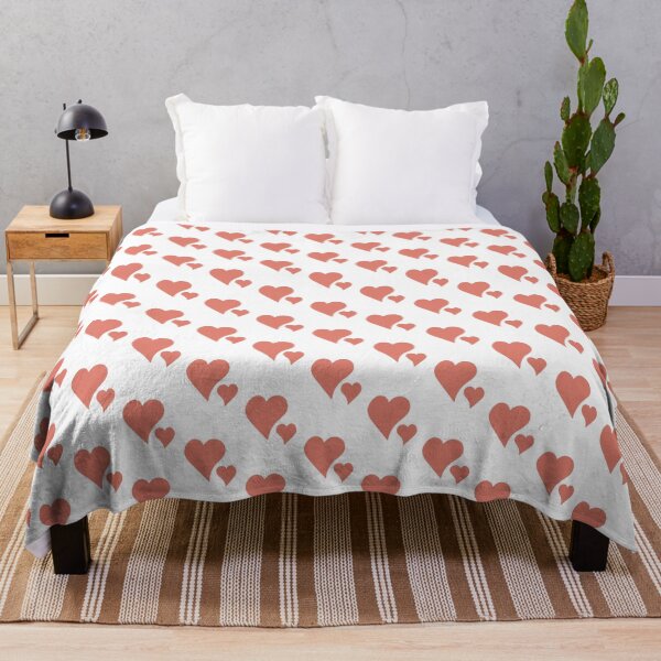 Two Hearts in love Valentine Fleecedecke