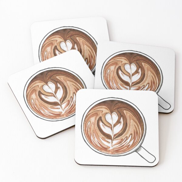 Item preview, Latte Art designed and sold by CAFFEINE-PATCH.