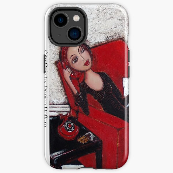 City Chic on the phone iPhone Tough Case