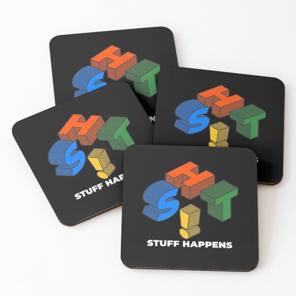 Item preview, S*H*I*T stuff happens. Windows designed and sold by clubtee.