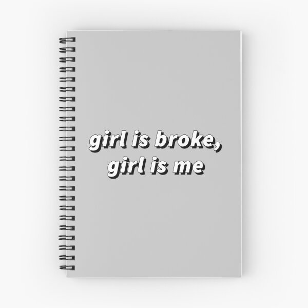 Item preview, Relatable "Girl is broke, girl is me"Typography designed and sold by rieeee.