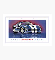 1996 Dodge Viper GTS Coupe ver 2 Photographic Print