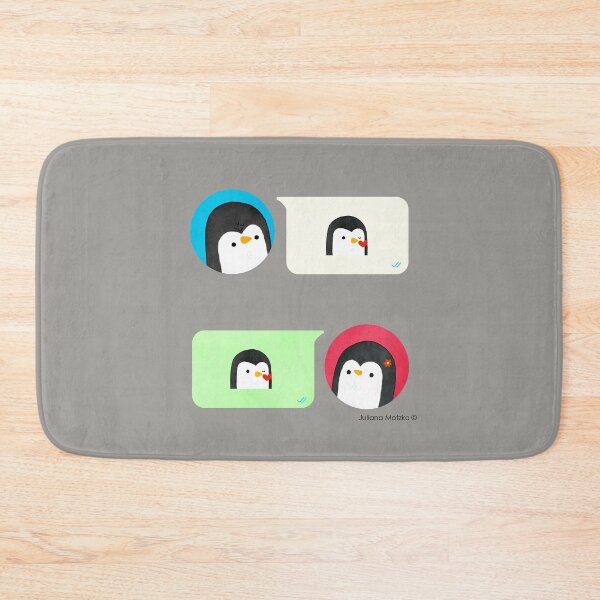 Item preview, Texting Penguins designed and sold by thepenguinsfamily.