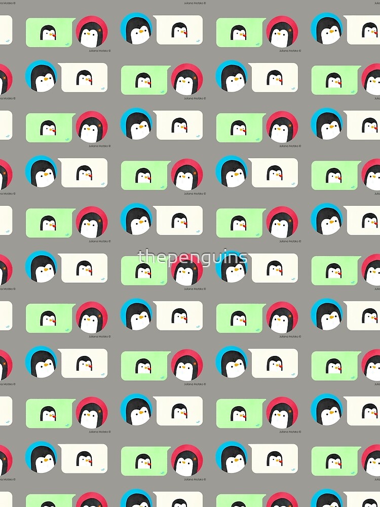 Texting Penguins by thepenguins