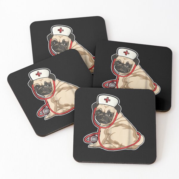 Item preview, Love This Nurse Pug Tshirt Funny Dog Lover Gift Tshirt designed and sold by HuyPhuc.