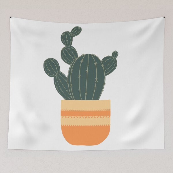 Item preview, cactus in clay pot designed and sold by livi-maree.