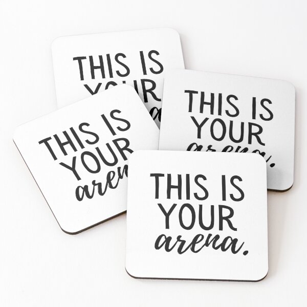 Item preview, Grey's - This is Your Arena. designed and sold by stickersisters.