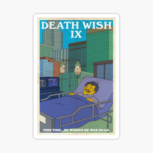 Item preview, Death Wish 9 (CITY SCAPE) designed and sold by Dr. Fugazi.