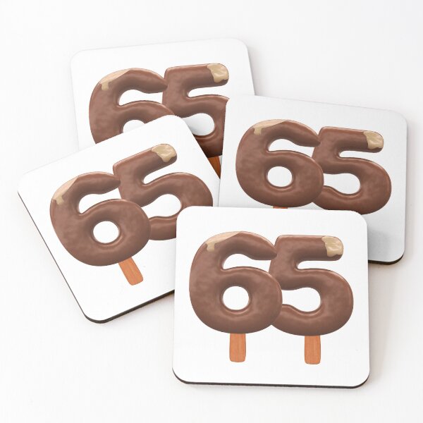 Item preview, 65 Ice Cream Sixty Five Number 3d Chocolate designed and sold by HelloFromAja.