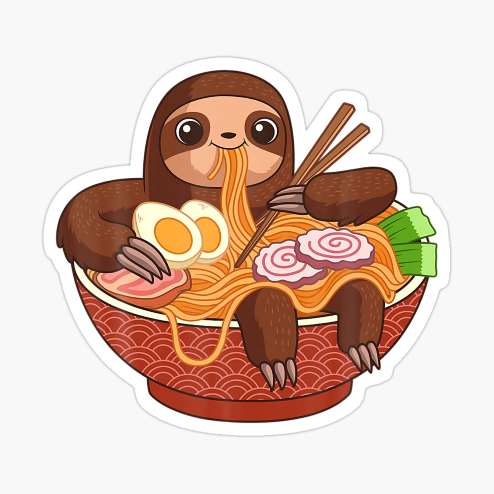 Expressive Sloth with Sunglasses in Anime Style. Perfect for Posters and  Web Stock Illustration - Illustration of cool, pose: 280018930