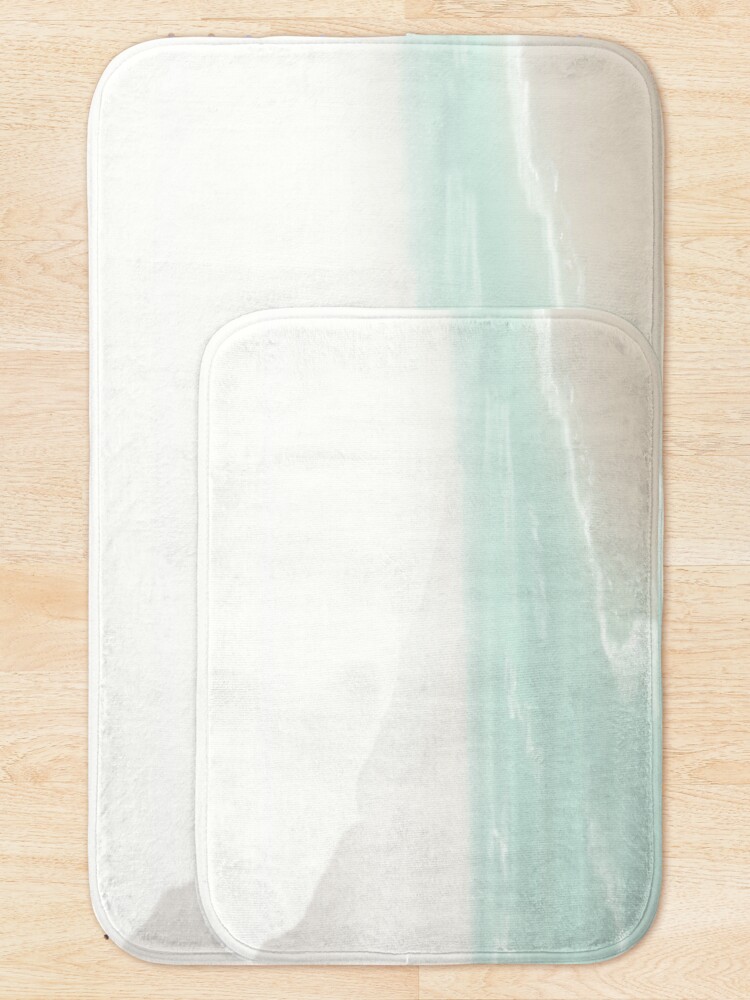 Alternate view of Neutral colors Beach Bath Mat