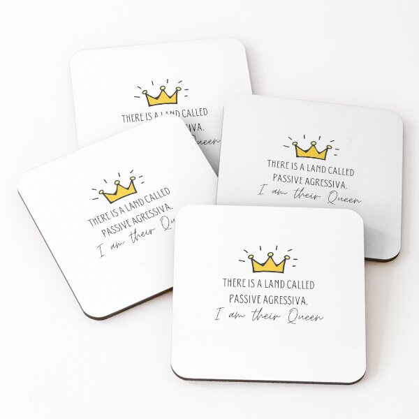 Item preview, Queen of Passive Agressiva designed and sold by stickersisters.