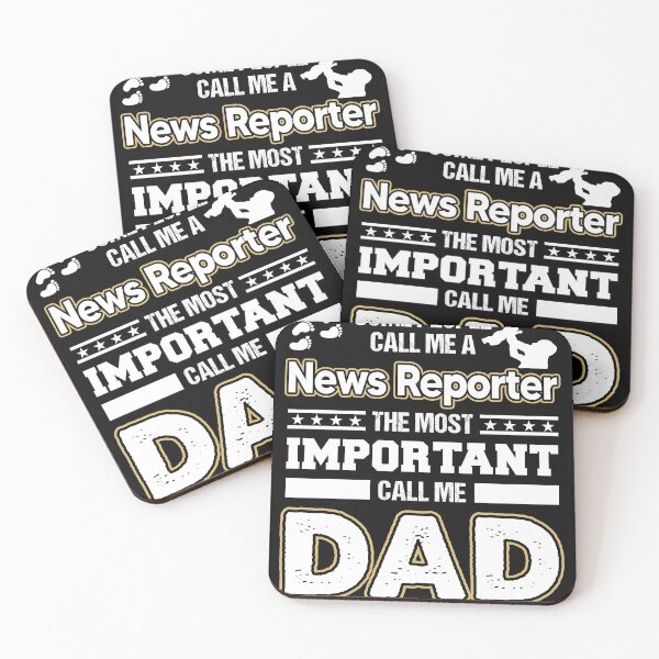 Artikelvorschau, News Reporter Dad Shirt entworfen und verkauft von robert-white.