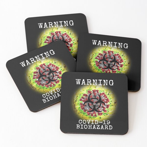 Item preview, Warning COVID-19 Biohazard Corona Virus City Brick Graphic designed and sold by tronictees.