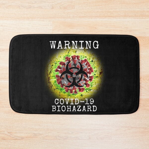 Item preview, Warning COVID-19 Biohazard Corona Virus City Brick Graphic designed and sold by tronictees.