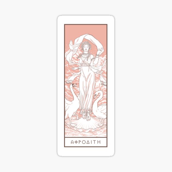 Love Goddess Aphrodite Sticker