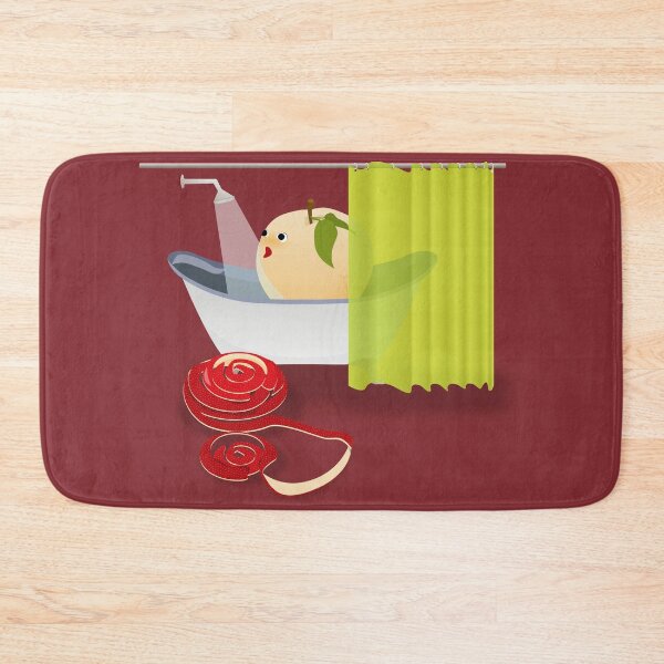 Item preview, Ms Apple Taking a Shower designed and sold by nicomazz.