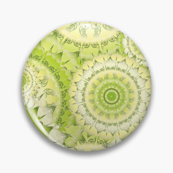 Artikelvorschau, Delicate Mandala Pattern green entworfen und verkauft von pearlposition.