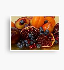Fruit studio shot Canvas Print