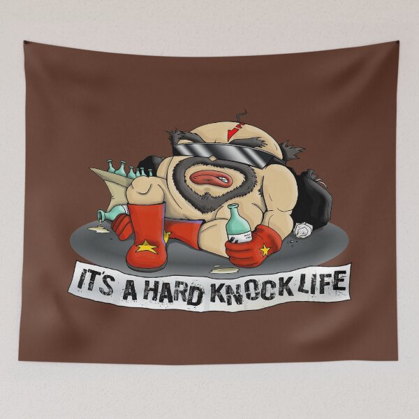 Item preview, It's a Hard Knock Life designed and sold by Punkkommando77.