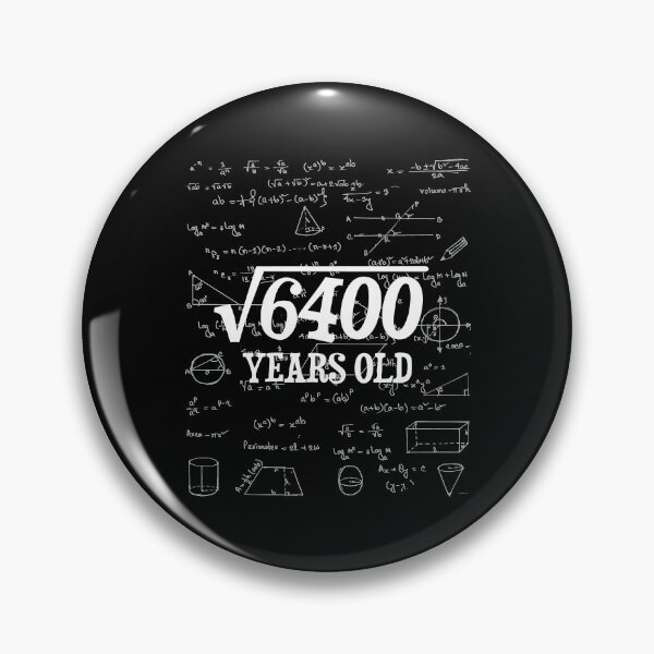 Item preview, 80th Birthday Gift - Square Root of 80 Years Old  designed and sold by ononno.