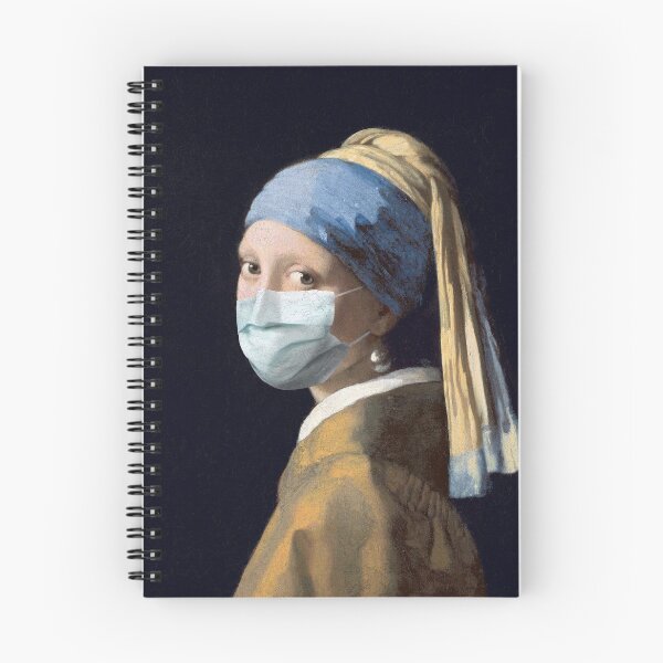 Item preview, Coronavirus Girl with a Pearl Earring designed and sold by DeeTyndall.