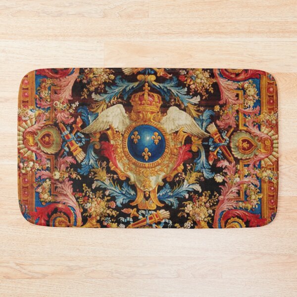 Item preview, Louis XV Savonnerie French Carpet Print designed and sold by Vicky Brago-Mitchell®.