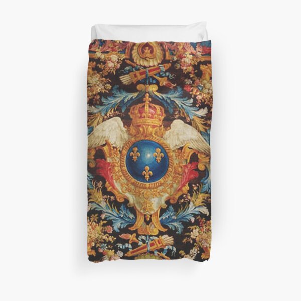 Louis XV Savonnerie French Carpet Print Duvet Cover