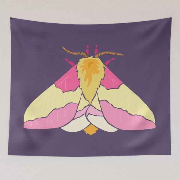 Item preview, Rosy Maple Moth designed and sold by thebugladies.