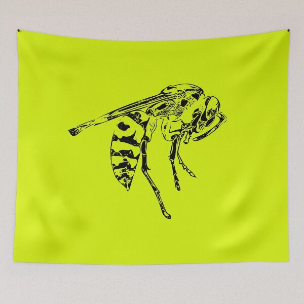 Item preview, Yellow Jacket Black Print  designed and sold by designsasstultd.