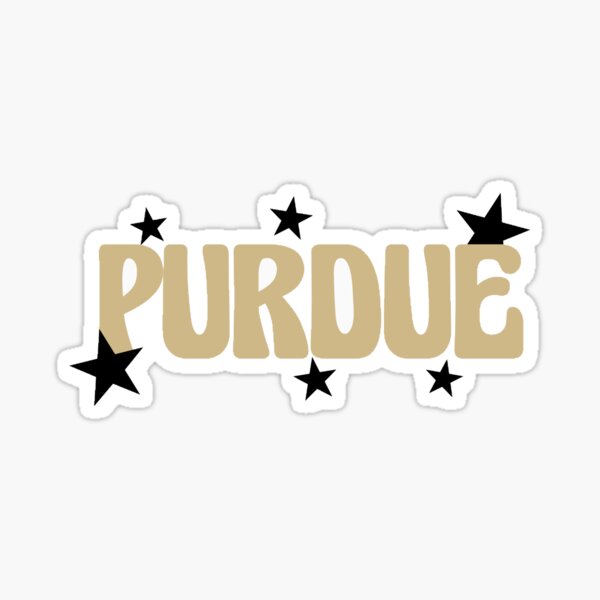 purdue stars Sticker